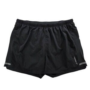 Brooks Men's Sherpa 5" Running Shorts Black Lightweight Mesh Pockets Wicking‎ XL